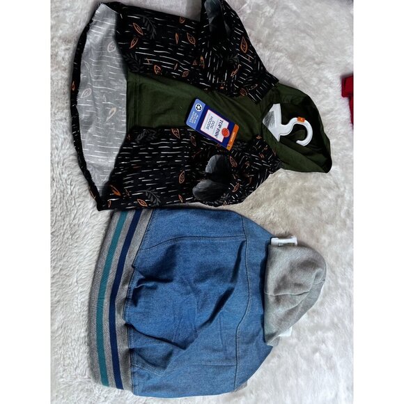 Top Paw denim jacket & dog hoodie dog size medium - Picture 5 of 7